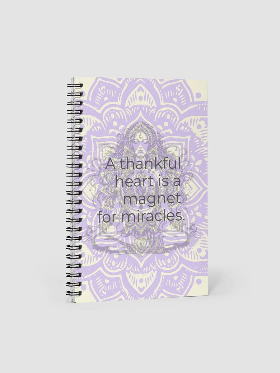Daily Gratitude Spiral Notebook – Unlock the Power of Scripting to Attract Miracles product image (1)