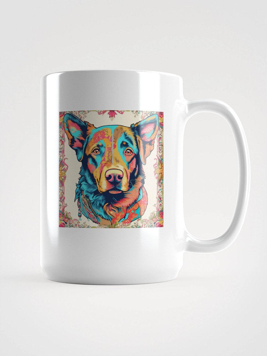 Vibrant Dog Portrait Mug product image (1)