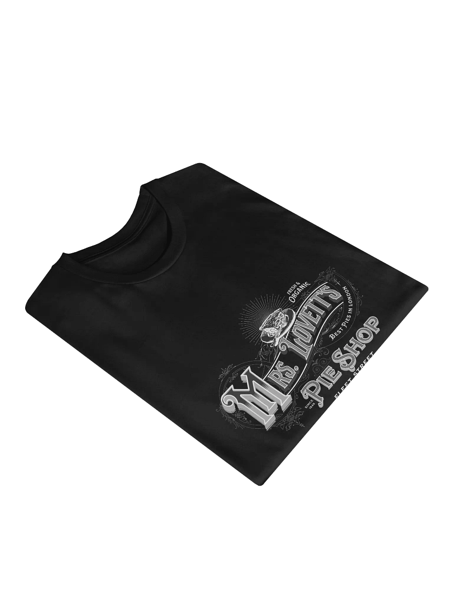 Mrs. Lovett’s Pie Shop T-Shirt – AS Color Unisex Premium Tee for Sweeney Todd & Broadway Fans product image (3)