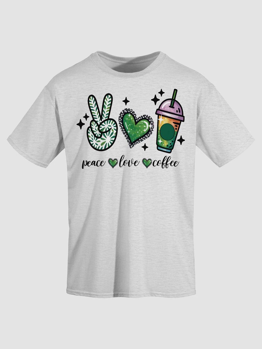 Peace Love Coffee T-Shirt product image (3)