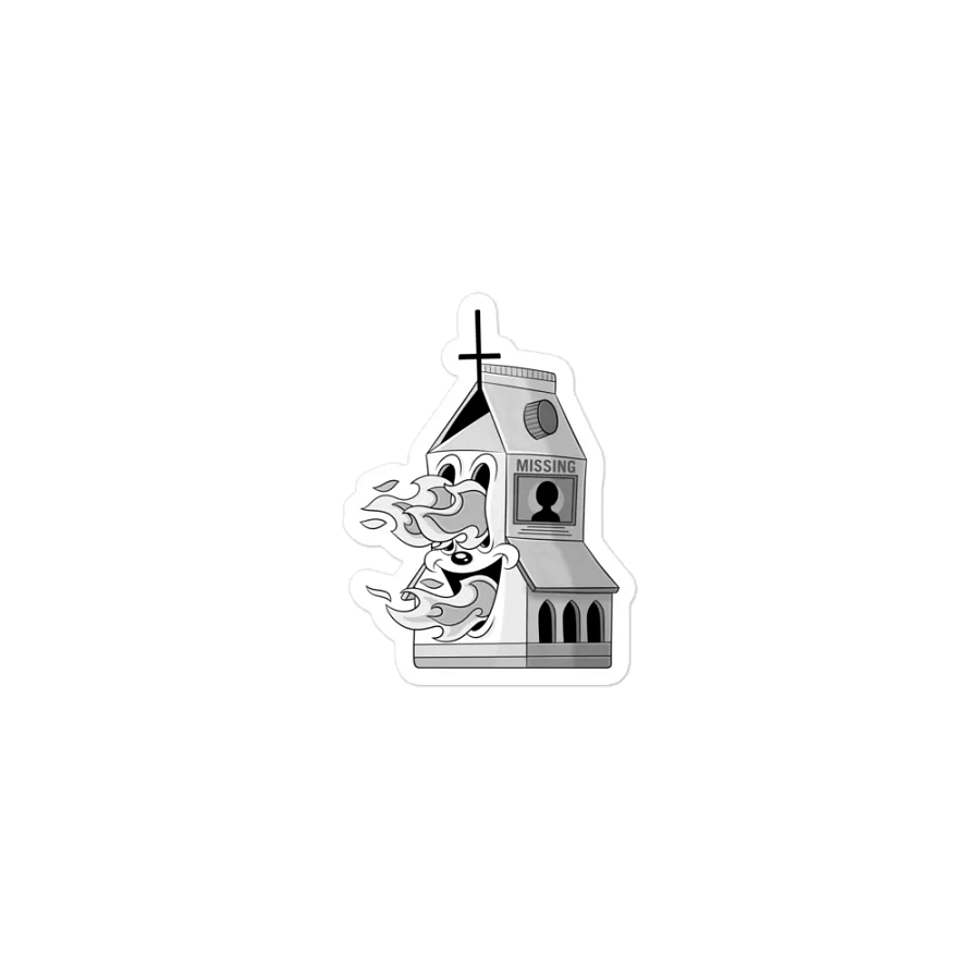 Milk Church Magnet product image (1)