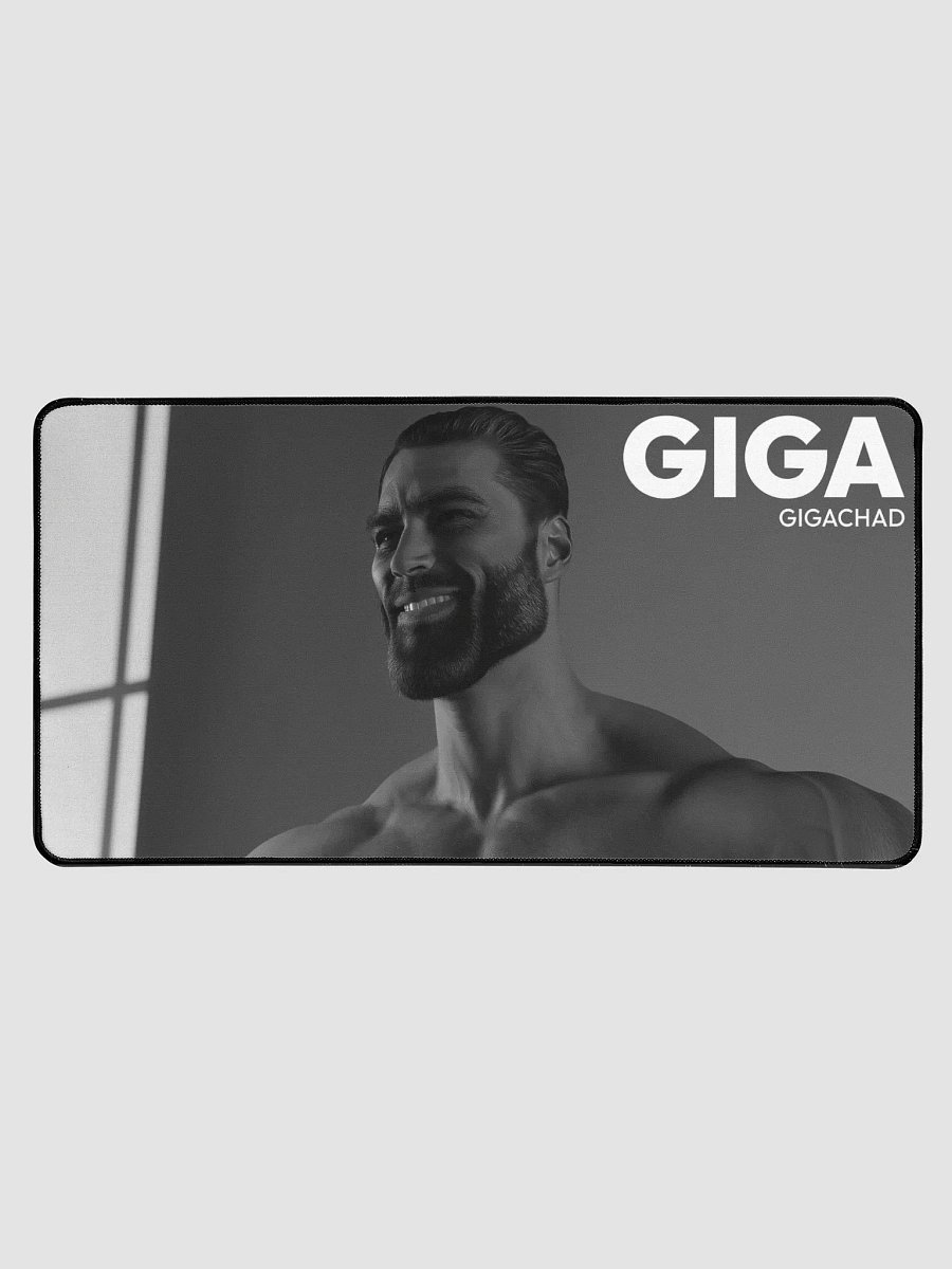 GIGACHAD Desk Mat product image (1)