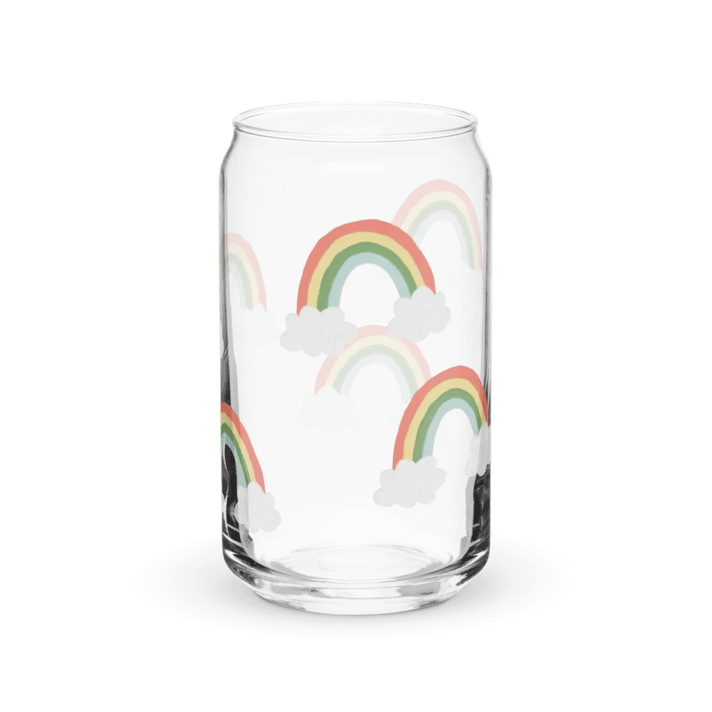 Rainbow Glass Cup product image (9)