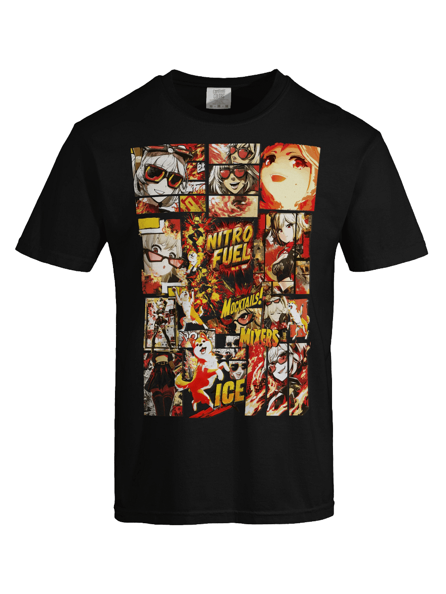 Unisex Premium Tshirt BURNICE! Nitro-Fuel T-shirt Design Zenless Zone Zero product image (5)