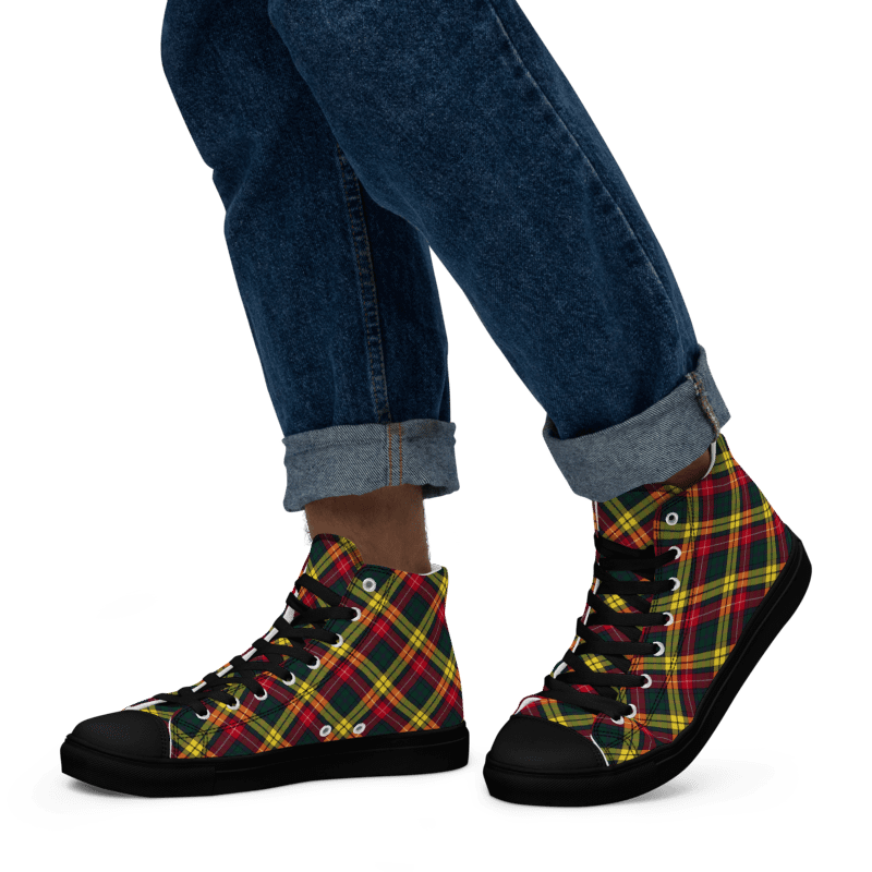 Buchanan Tartan Men's High Top Shoes product image (5)