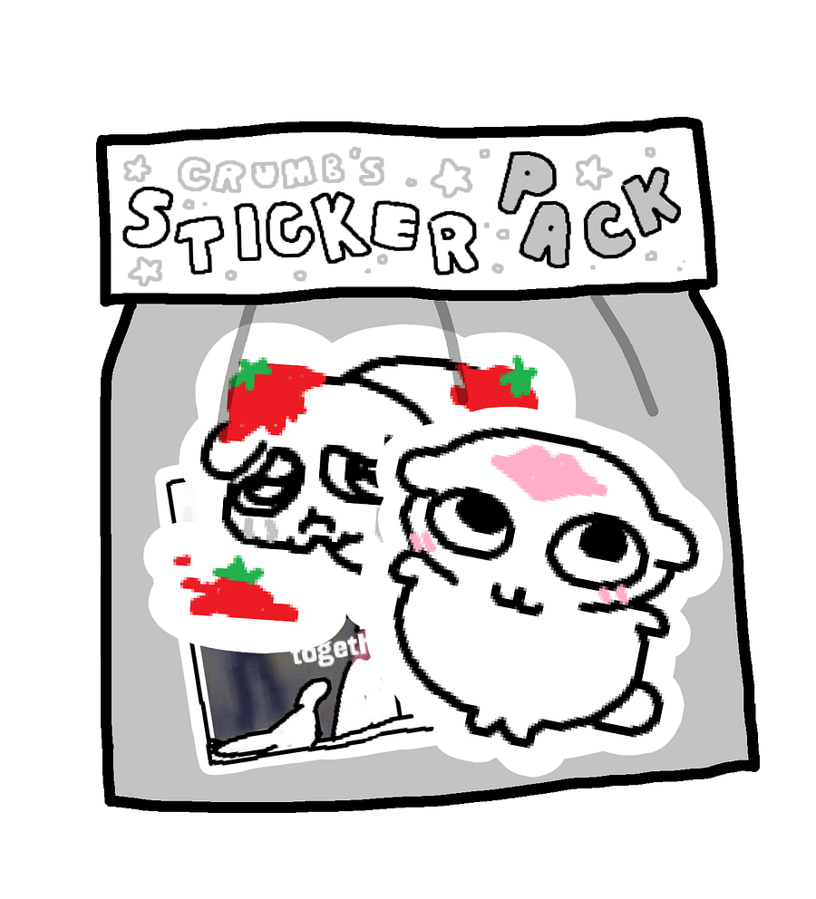 Crumb Sticker Pack (5 Stickers) product image (1)