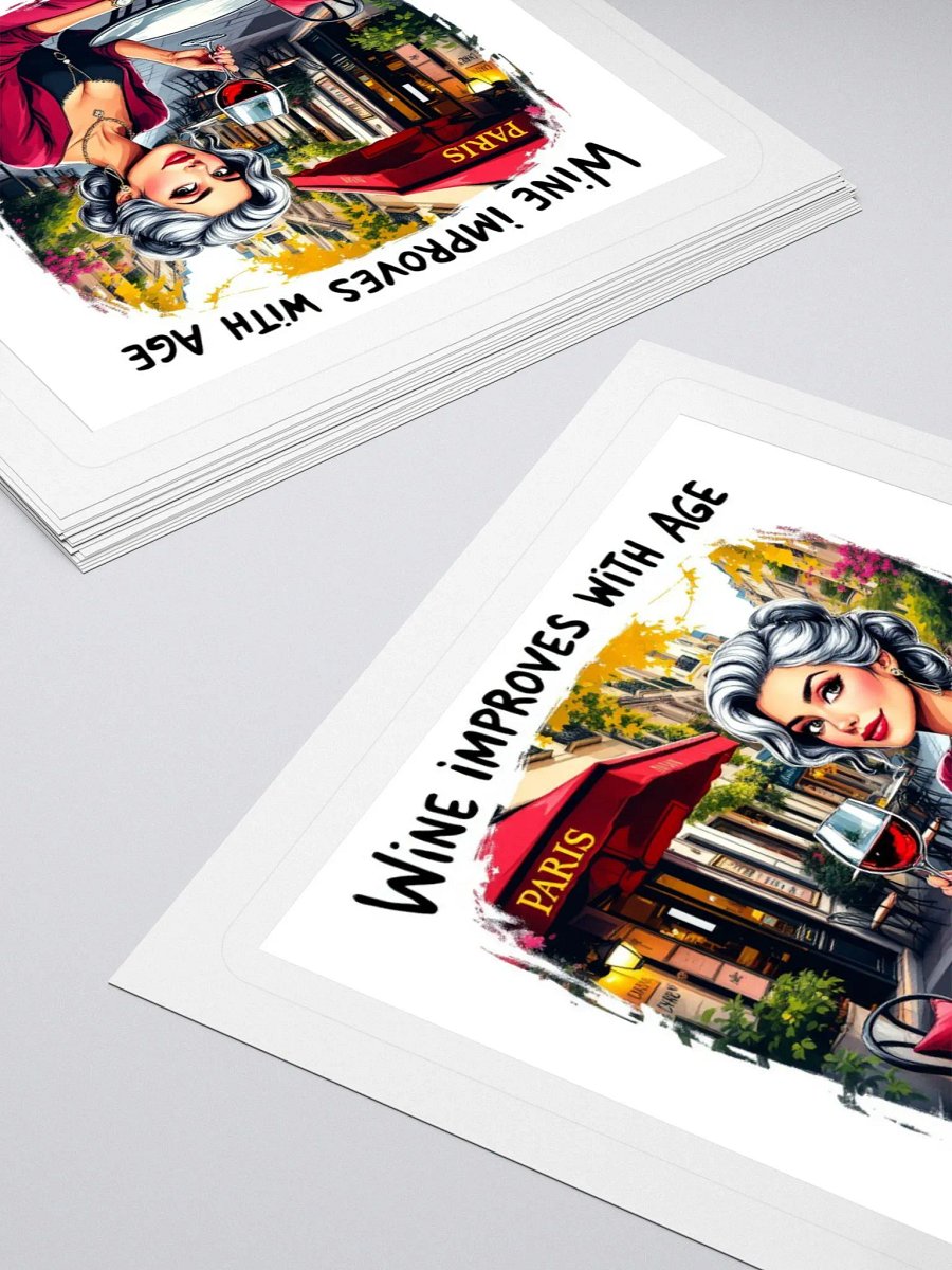 Age Like Fine Wine Sticker Set product image (14)