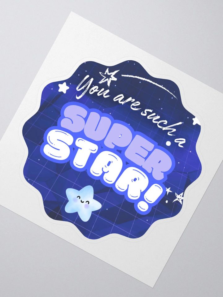 Superstar -sticker product image (2)