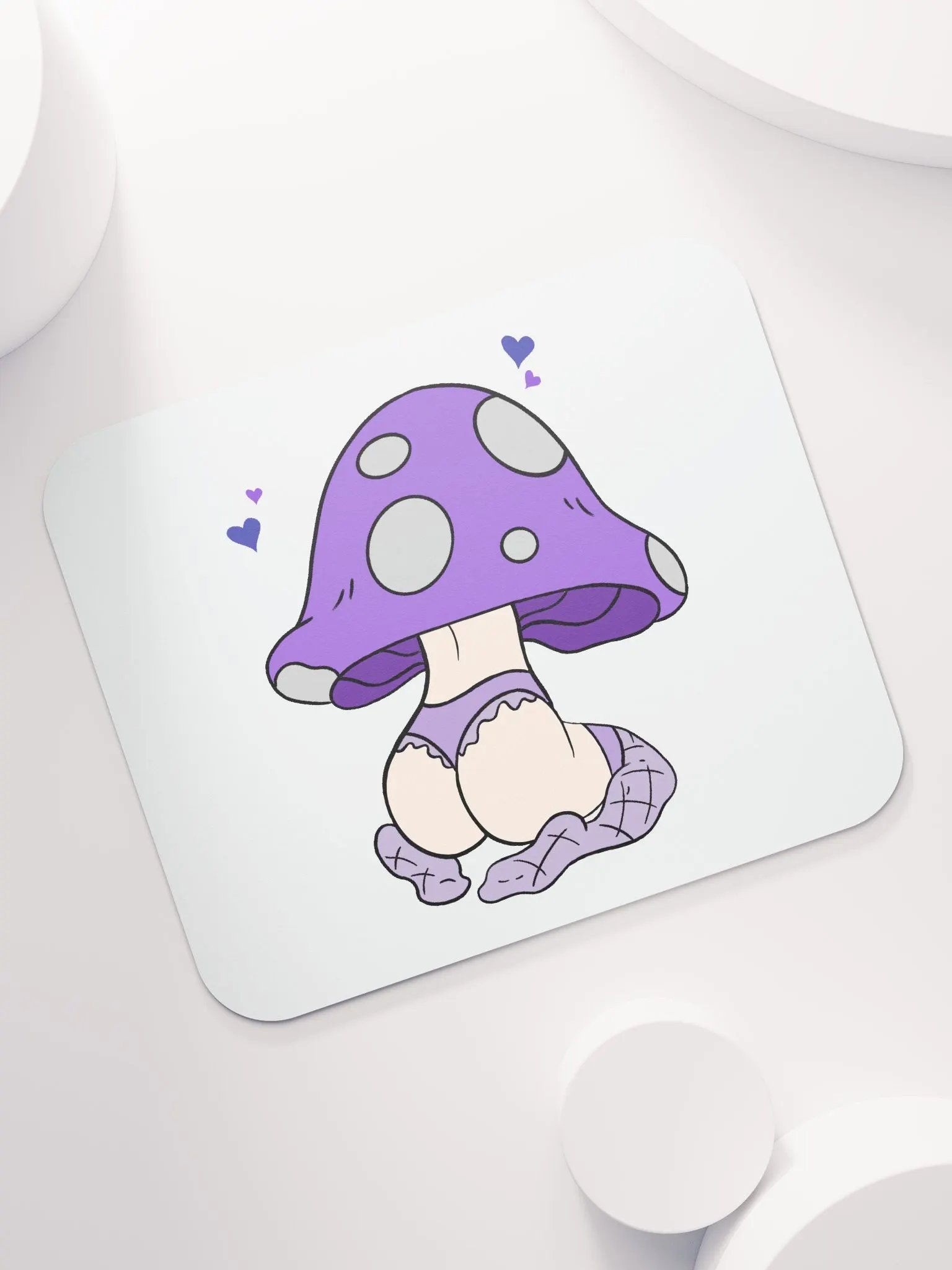 Mushroom Baddie Desk Mat - Purple product image (7)