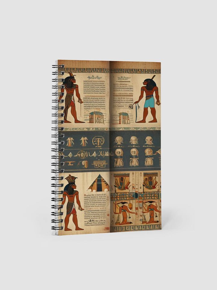 Ancient Egyptian Gods Spiral Notebook product image (1)
