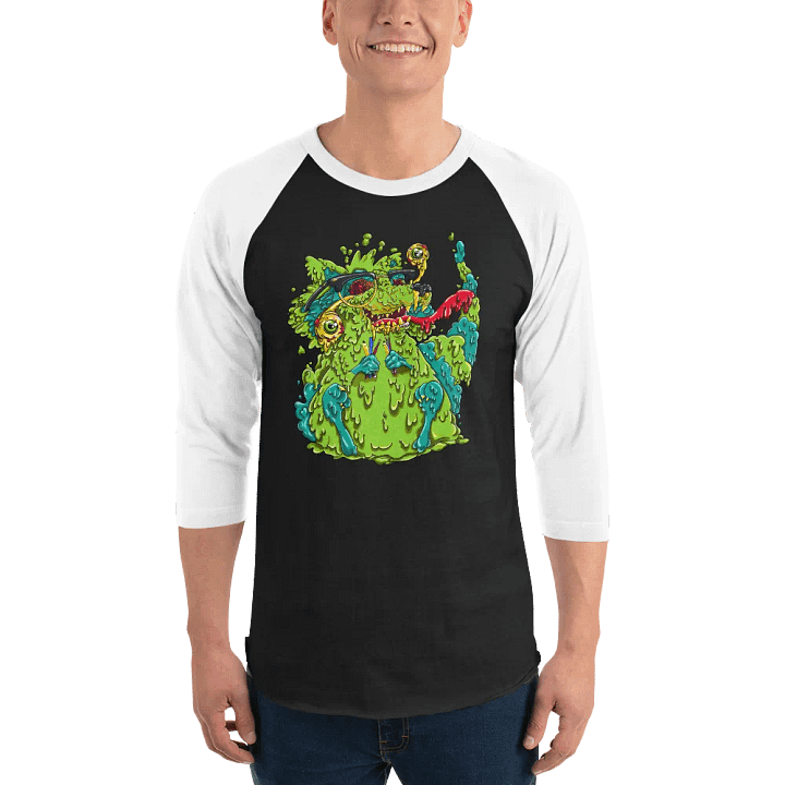 Booger Magic: Tultex Fine Jersey Raglan Tee product image (1)