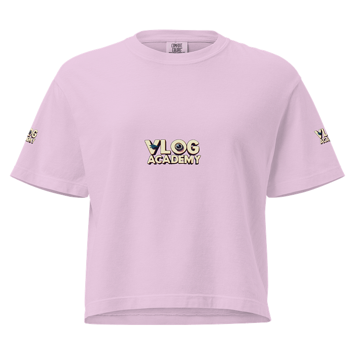 Vlog Academy Comfort Colors Women's Heavyweight Boxy T-Shirt product image (2)