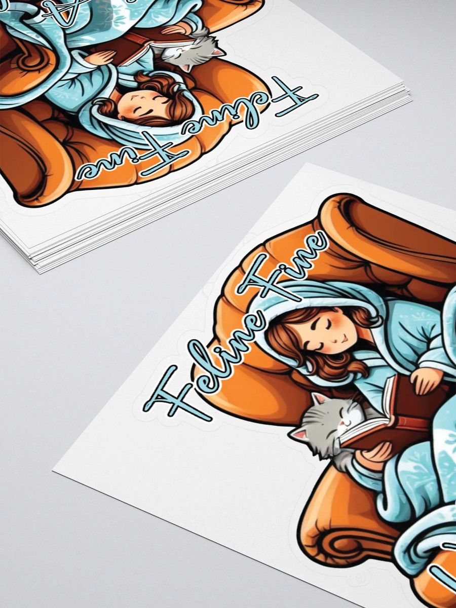 Feline Fine Kiss Cut Stickers product image (12)