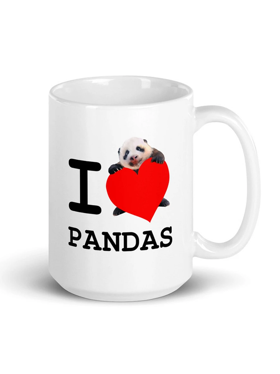 I Heart Pandas Mug Image 1