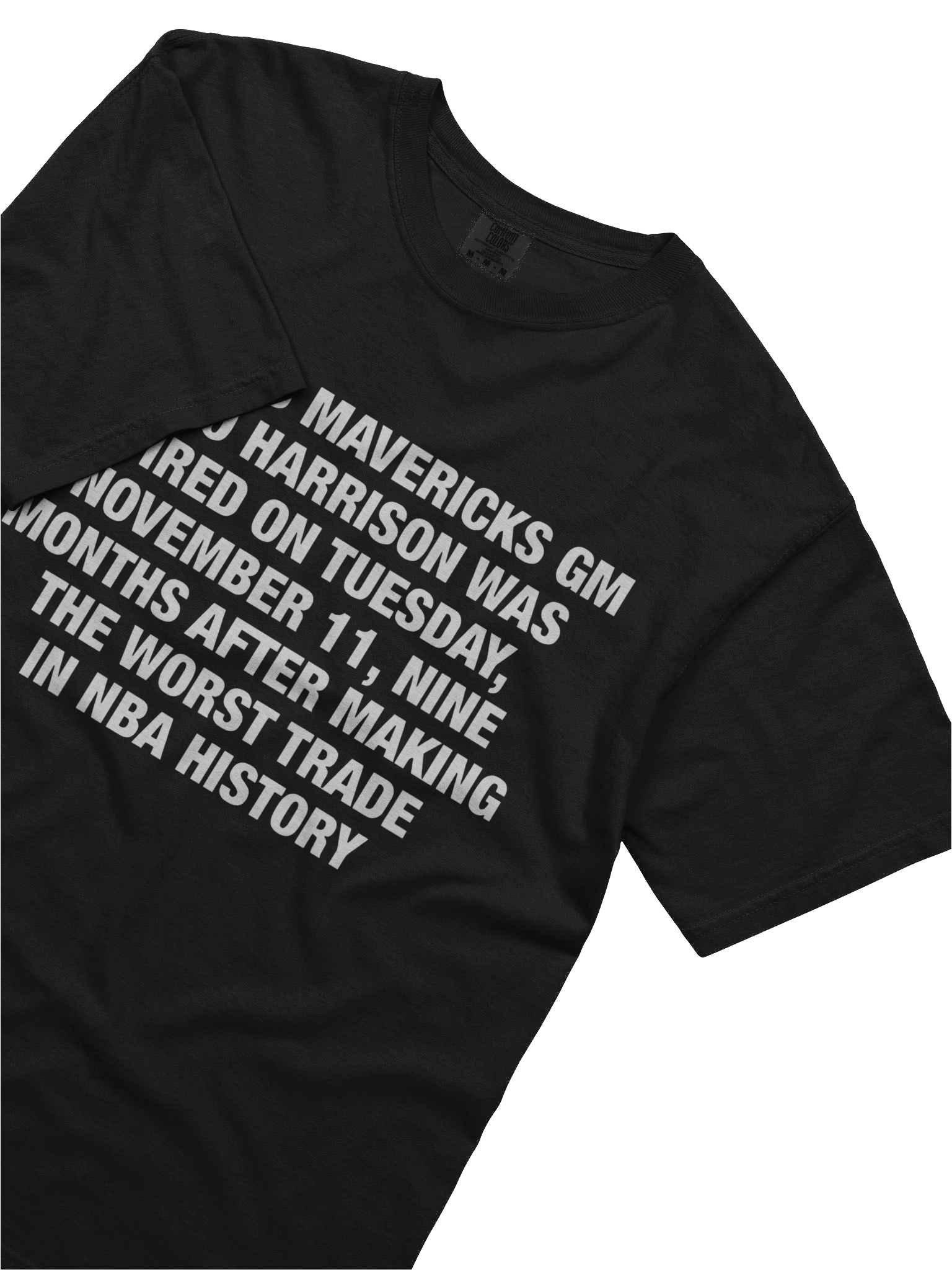 Dallas Mavericks GM Nico Harrison Shirt product image (3)