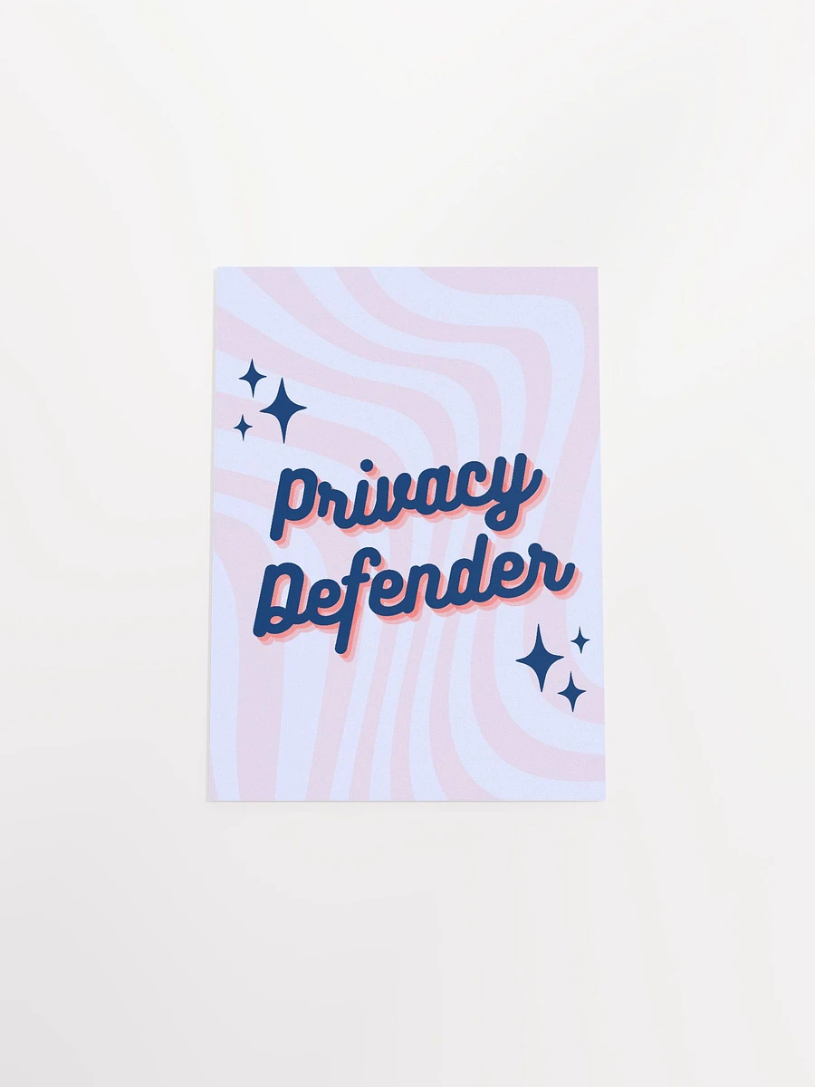 Privacy Defender Poster product image (43)