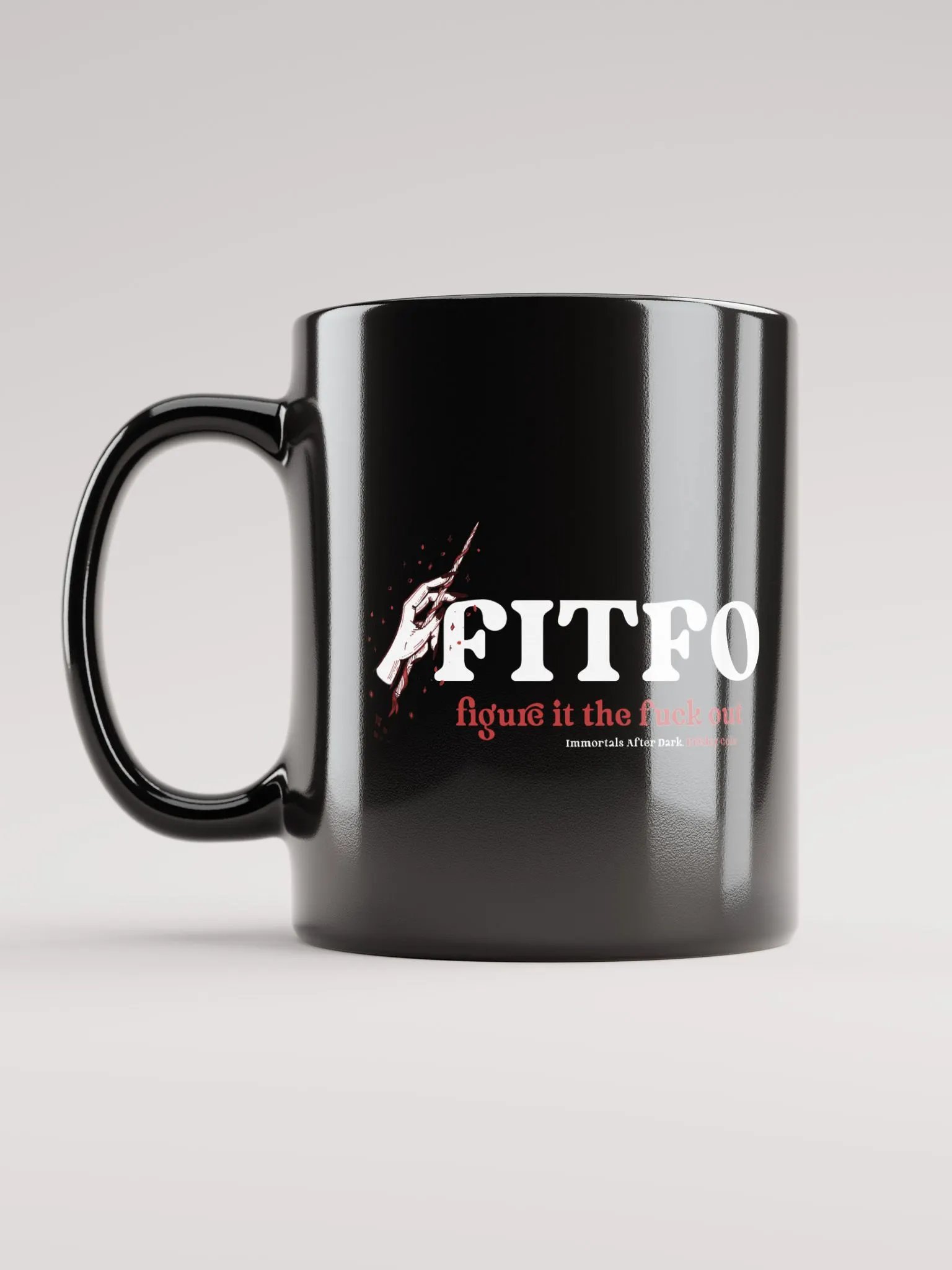 FITFO Black Mug product image (11)