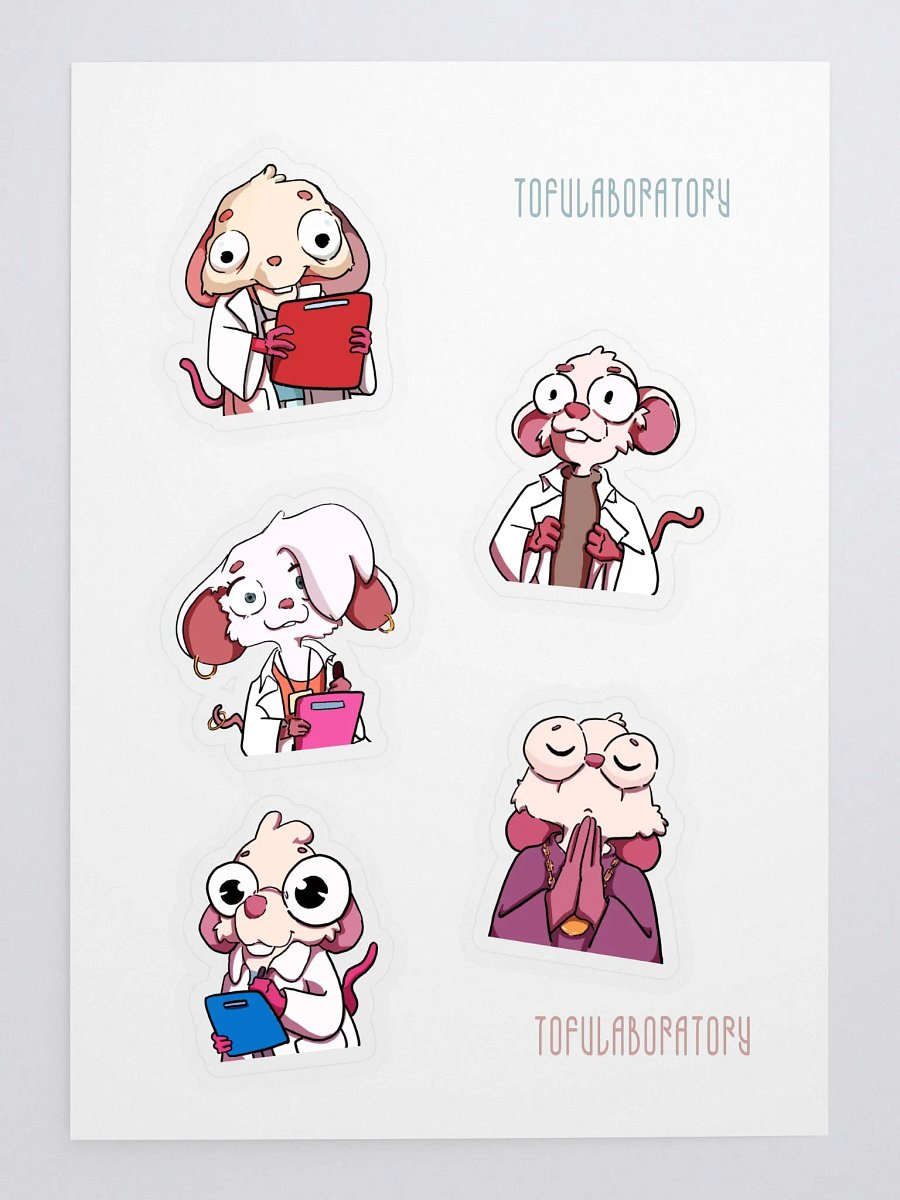 LabRats Stickers Pack product image (3)