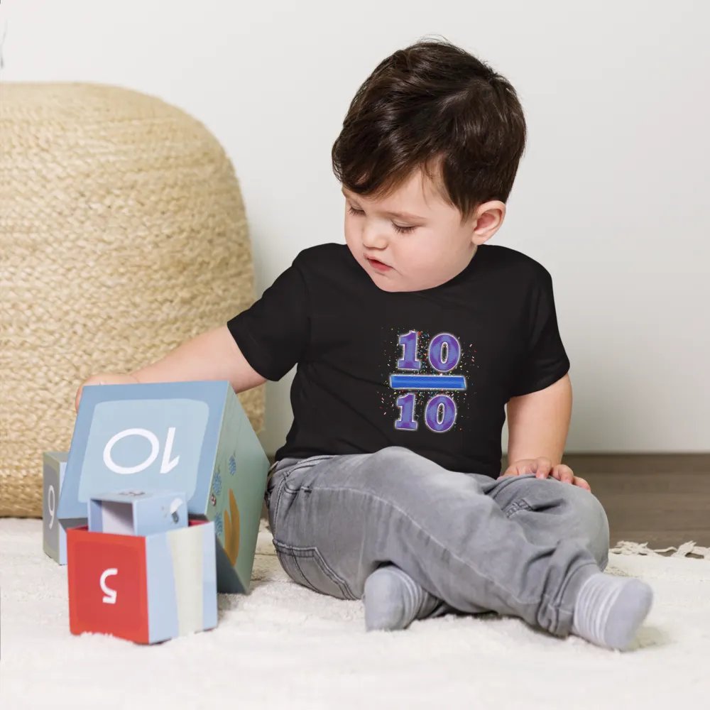 ''10/10'' T-shirt à manches courtes en jersey pour bébé product image (5)