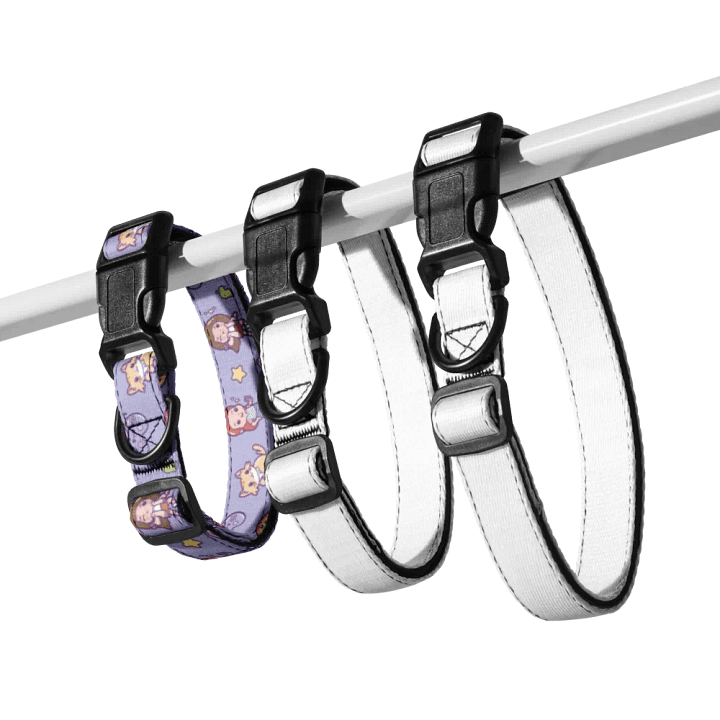 Alex & Tely Pattern Pet Collar - Purple product image (1)
