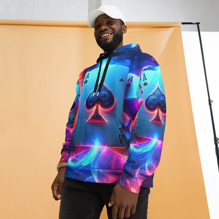 Glowing Ace Hoodie product image (1)