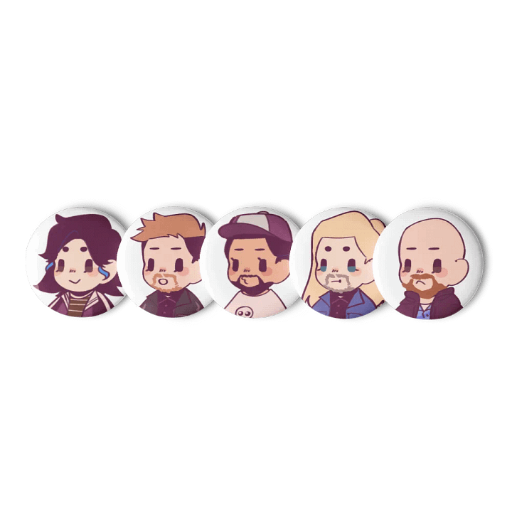 [GS] Pin Set V2: DLCs & Bald product image (2)