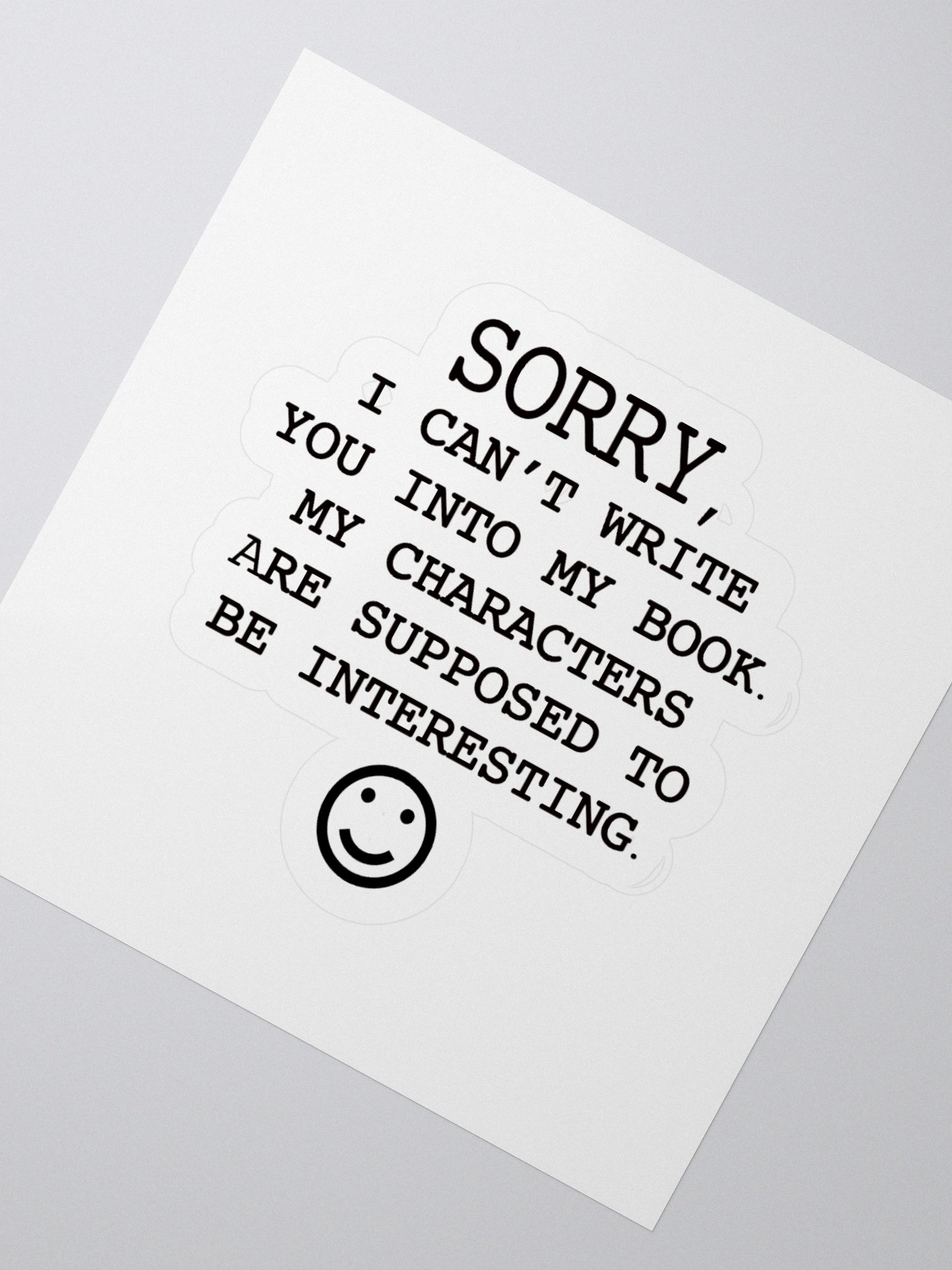 Sick Burn Kiss Cut Sticker product image (6)