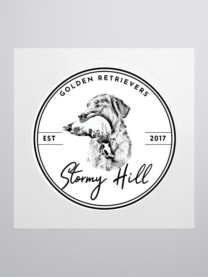 Stormy Hill Golden Retrievers Stickers product image (2)