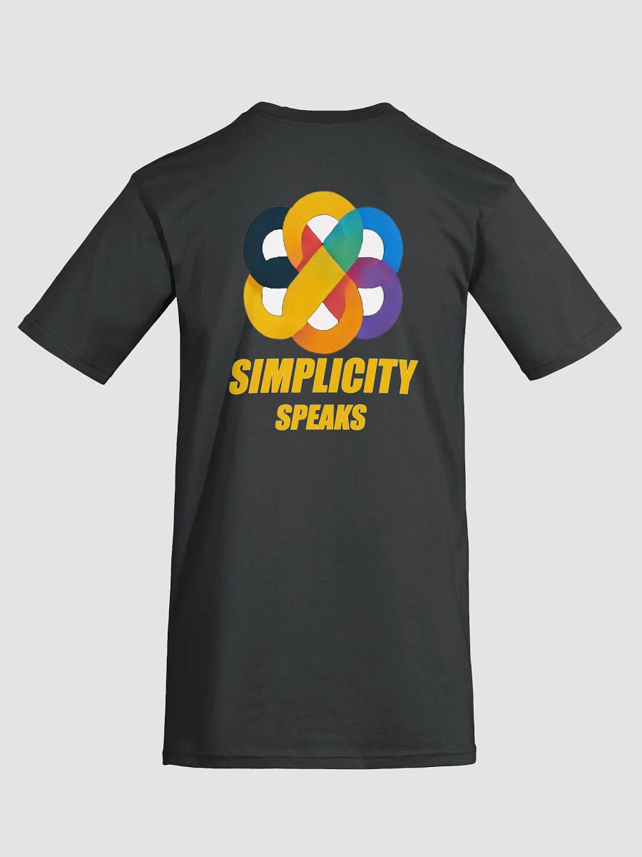 Simplicity Speaks Interwoven Tee product image (23)