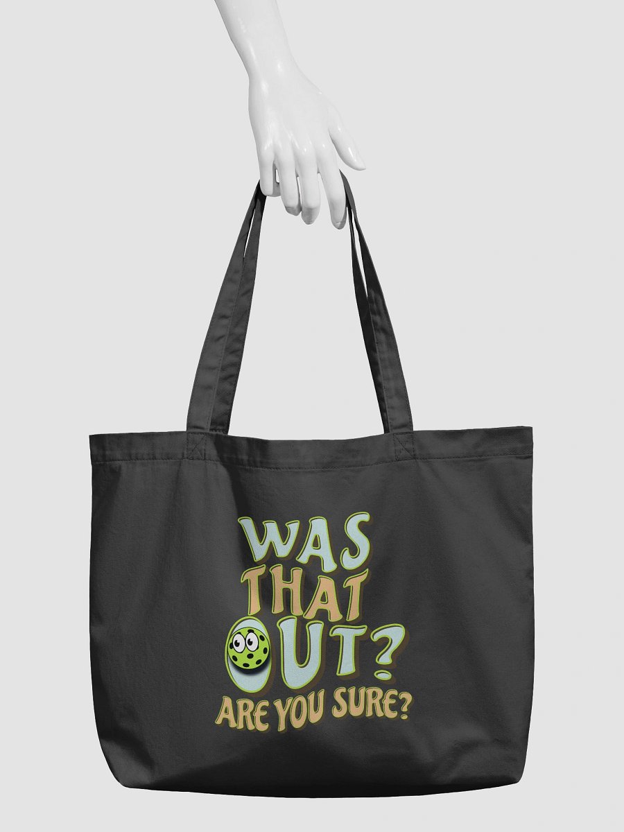 Was That Out? Are You Sure? Pickleball Surprised Eco Tote product image (6)