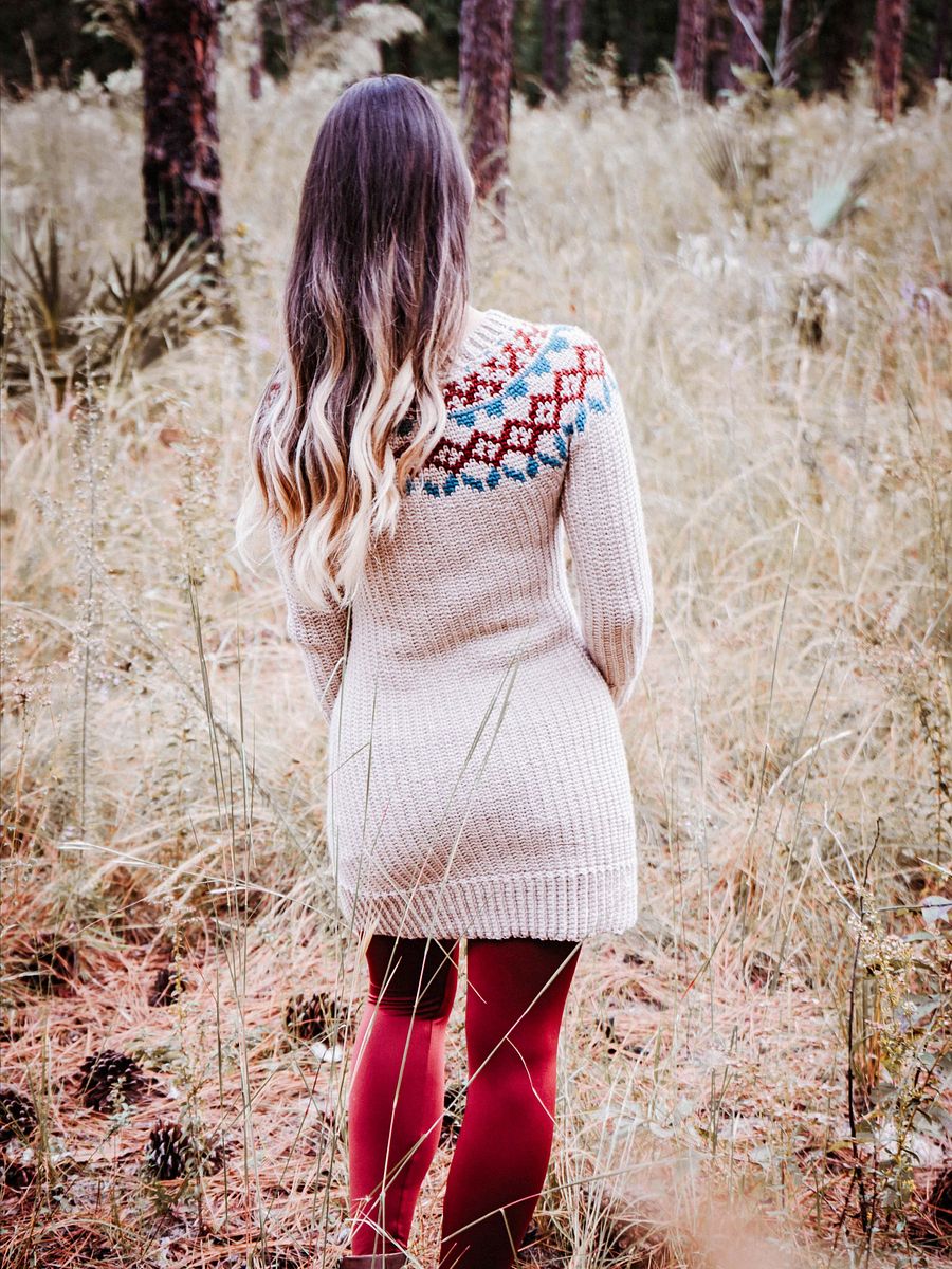 Arizona Crochet Sweater Dress (9 Sizes) product image (3)