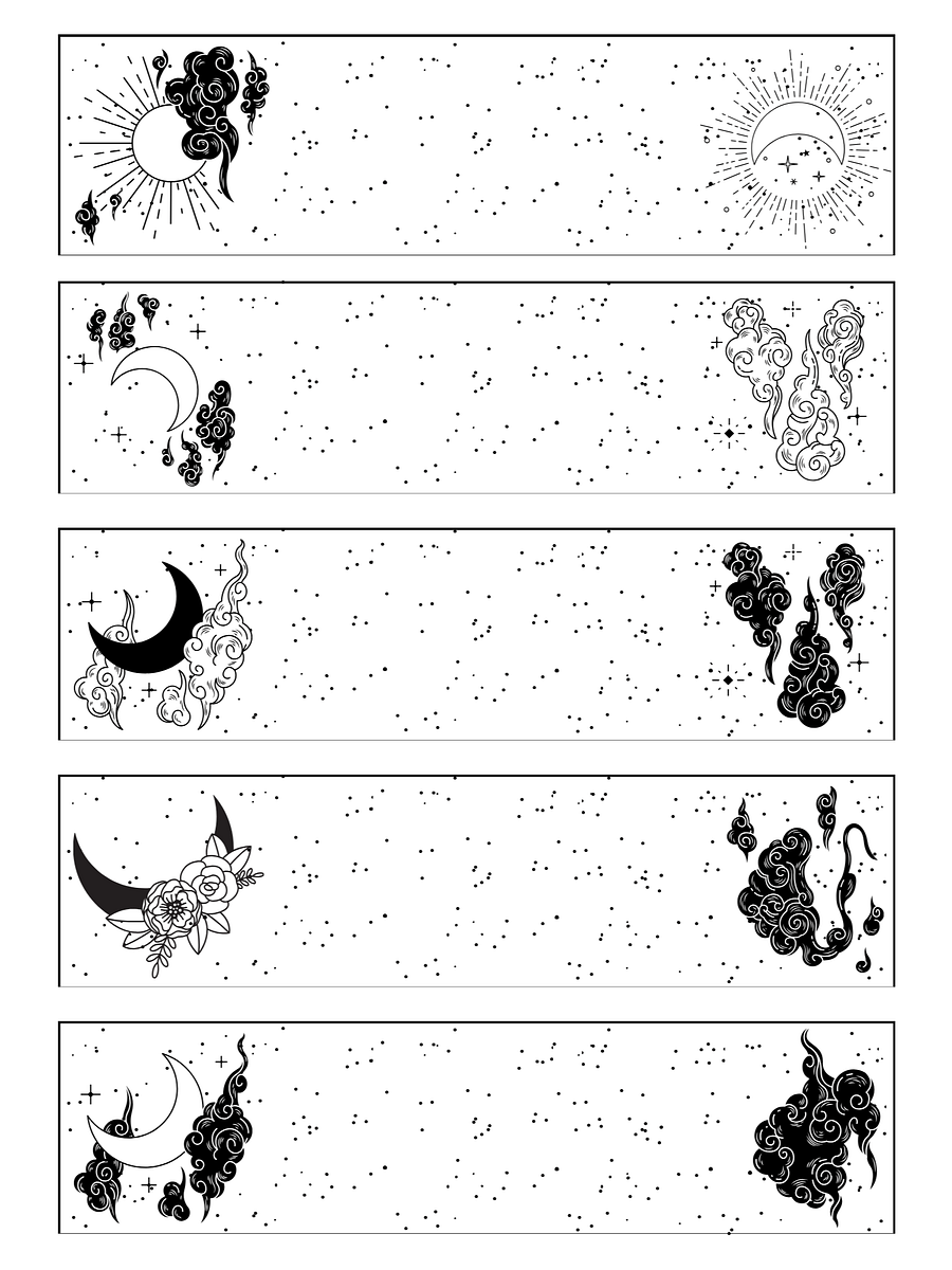 Printable Bookmark Set product image (6)