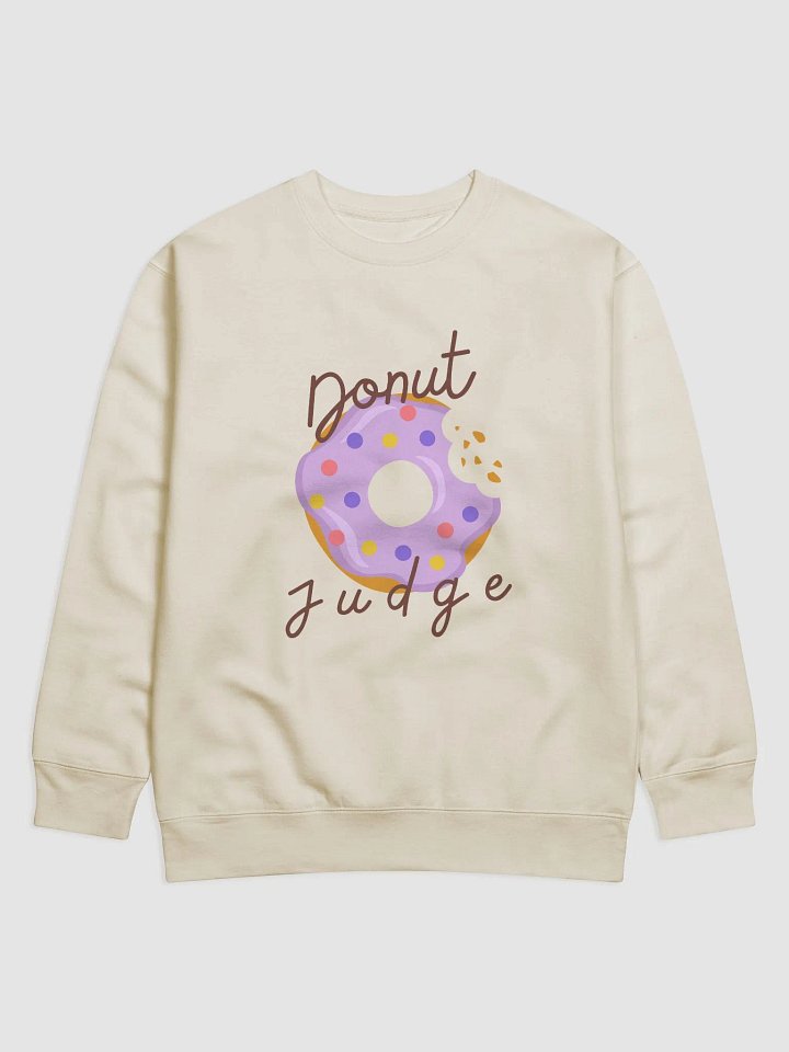 Donut Judge Premium Sweatshirt product image (1)