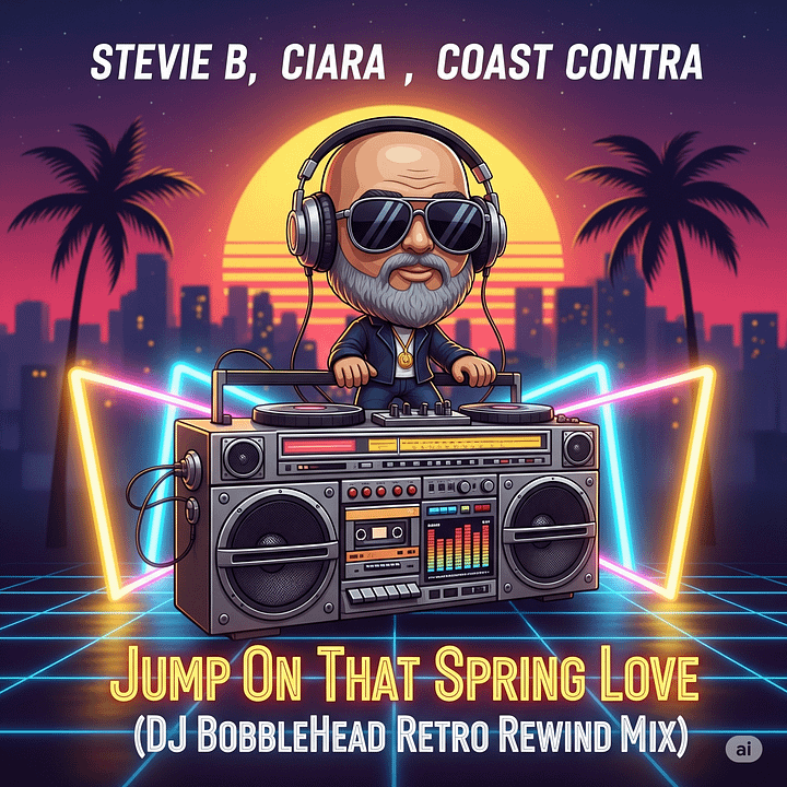 Stevie B, Ciara, Coast Contra - Jump On That Spring Love (DJ BobbleHead Retro Rewind Mix) product image (1)