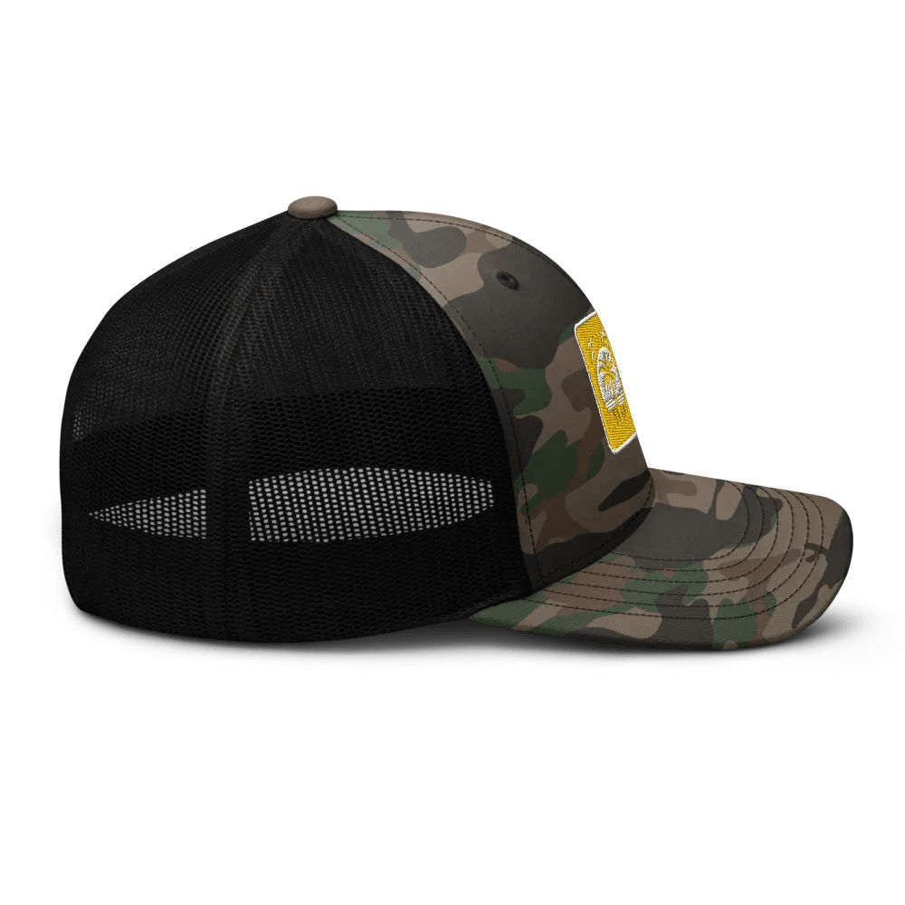 Sunset Serenity Camo Trucker Hat | Prayer changes lives product image (7)