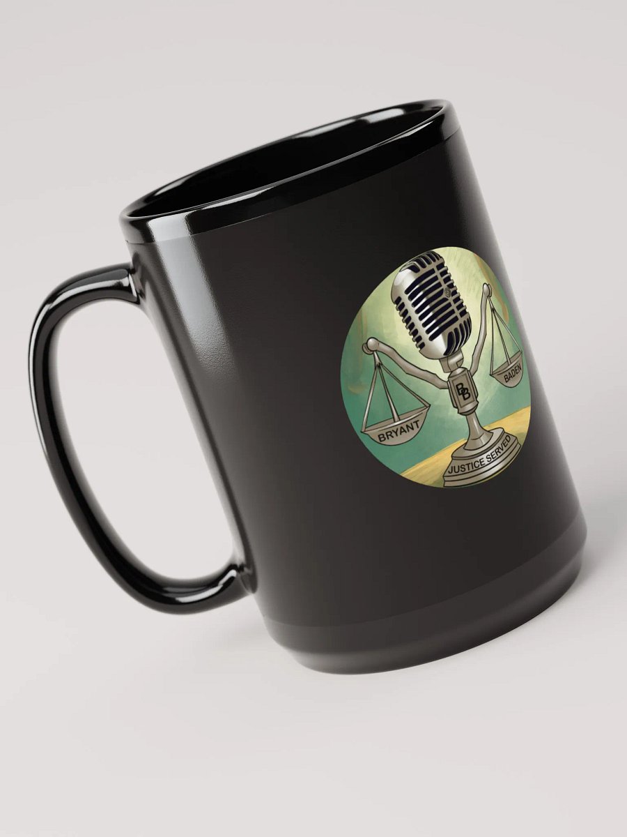 Justice Served TV Black Glossy Mug product image (4)