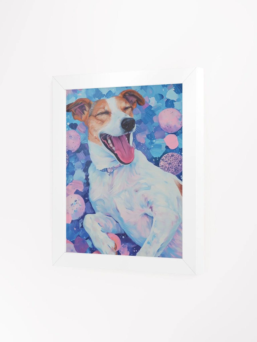 Joyful Pooch - Framed Matte Poster product image (3)