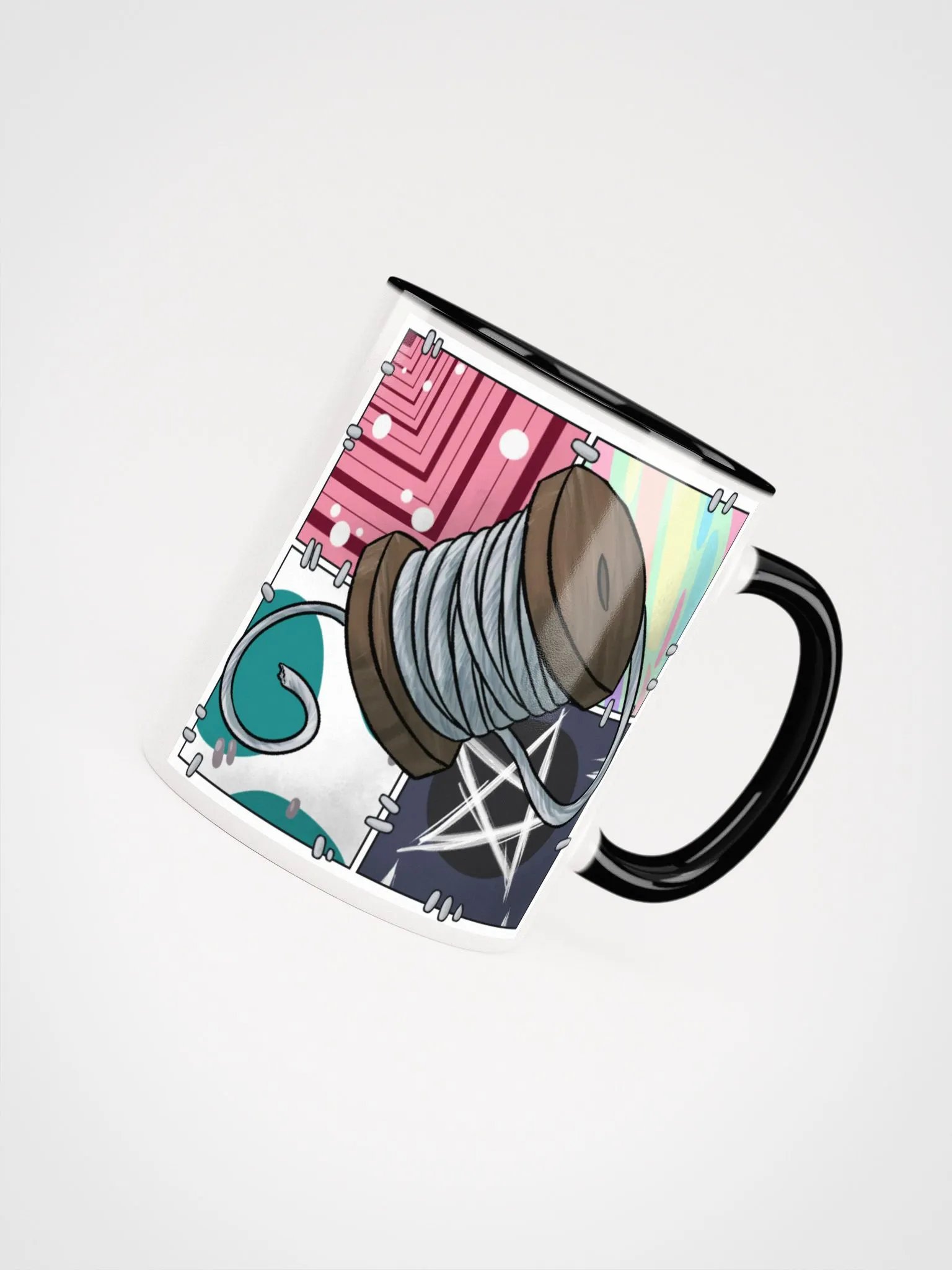 Virtual Threads Color Inside Mug product image (50)