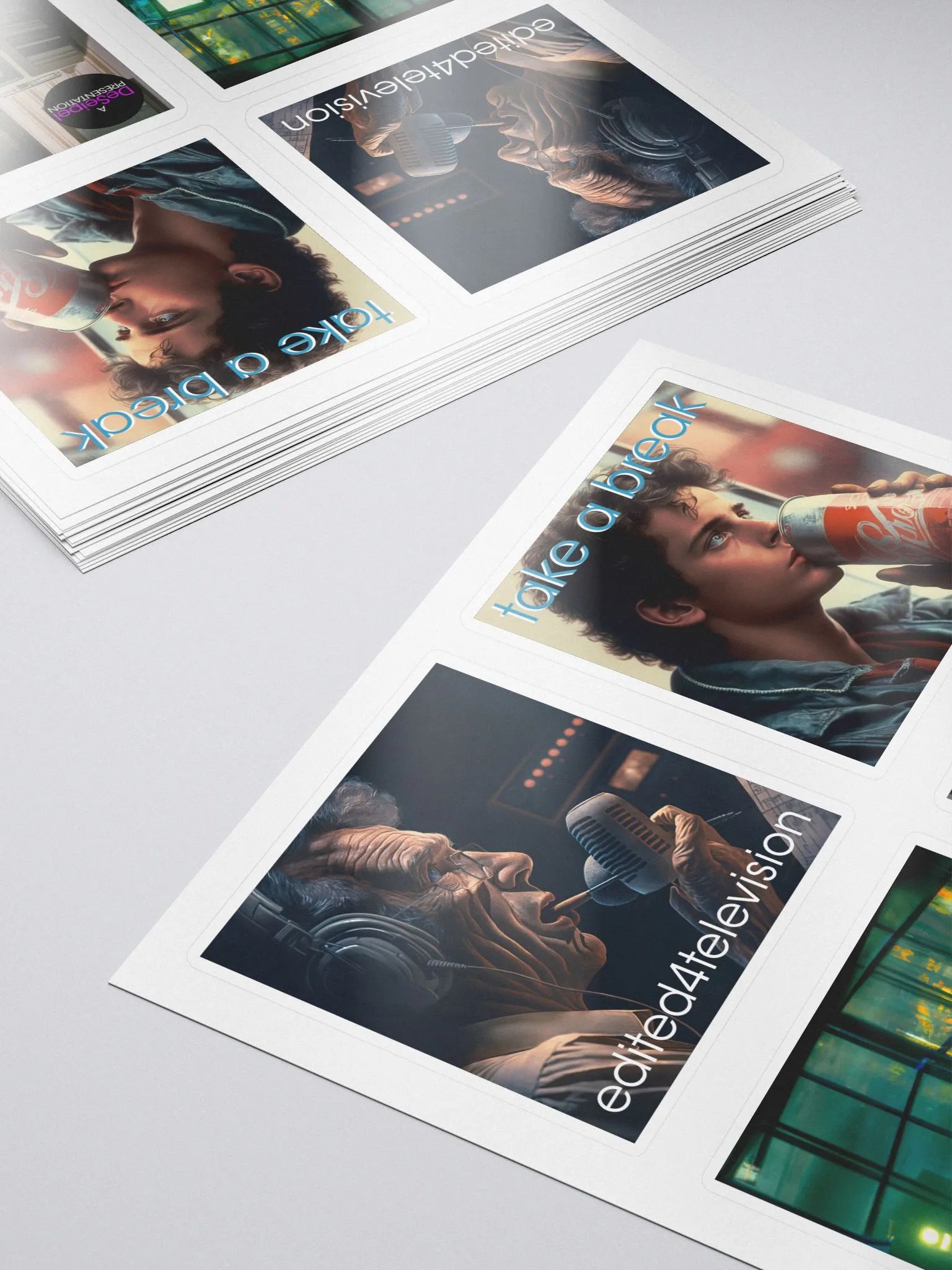 Retrospection sticker sheet product image (5)