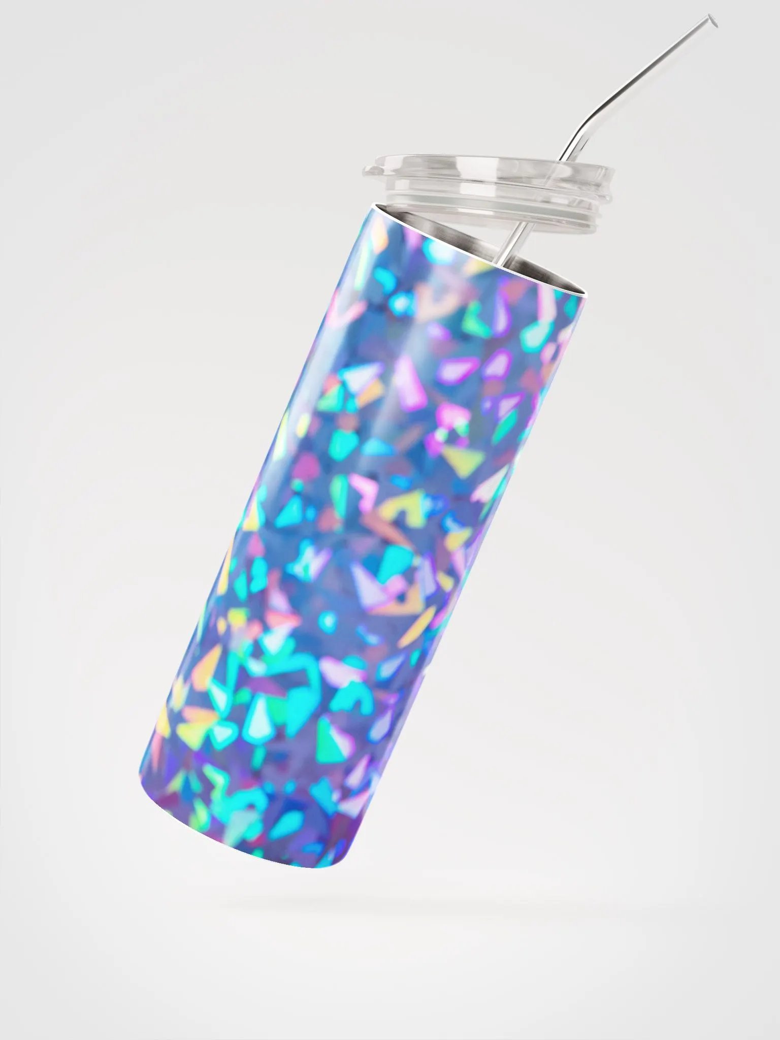 Iridescent Holographic Stainless Steel Tumbler product image (2)