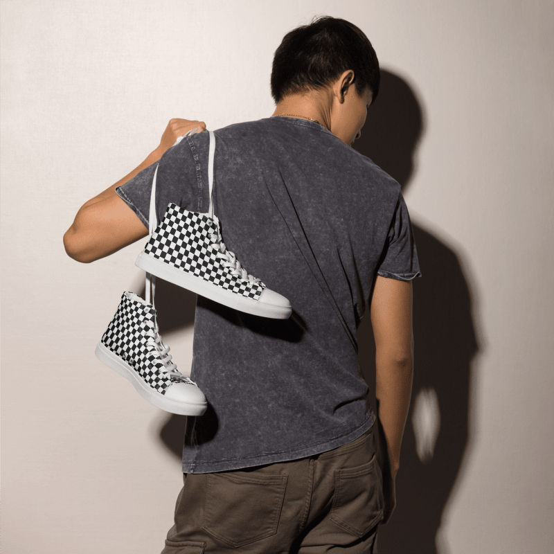 Men's Checkered High Tops product image (4)