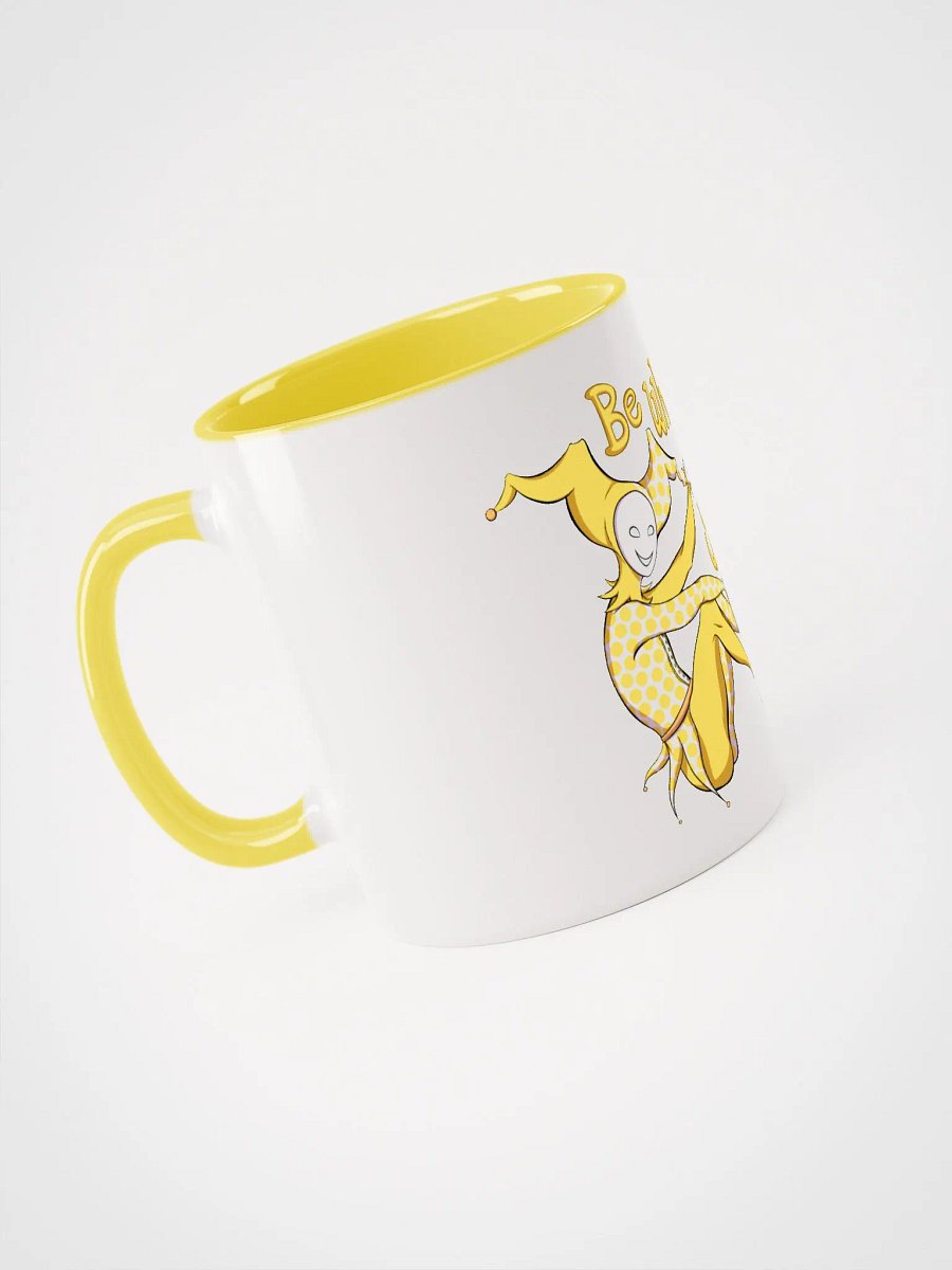 Be Who The Fuck Your Are Yellow Jester Mug product image (3)