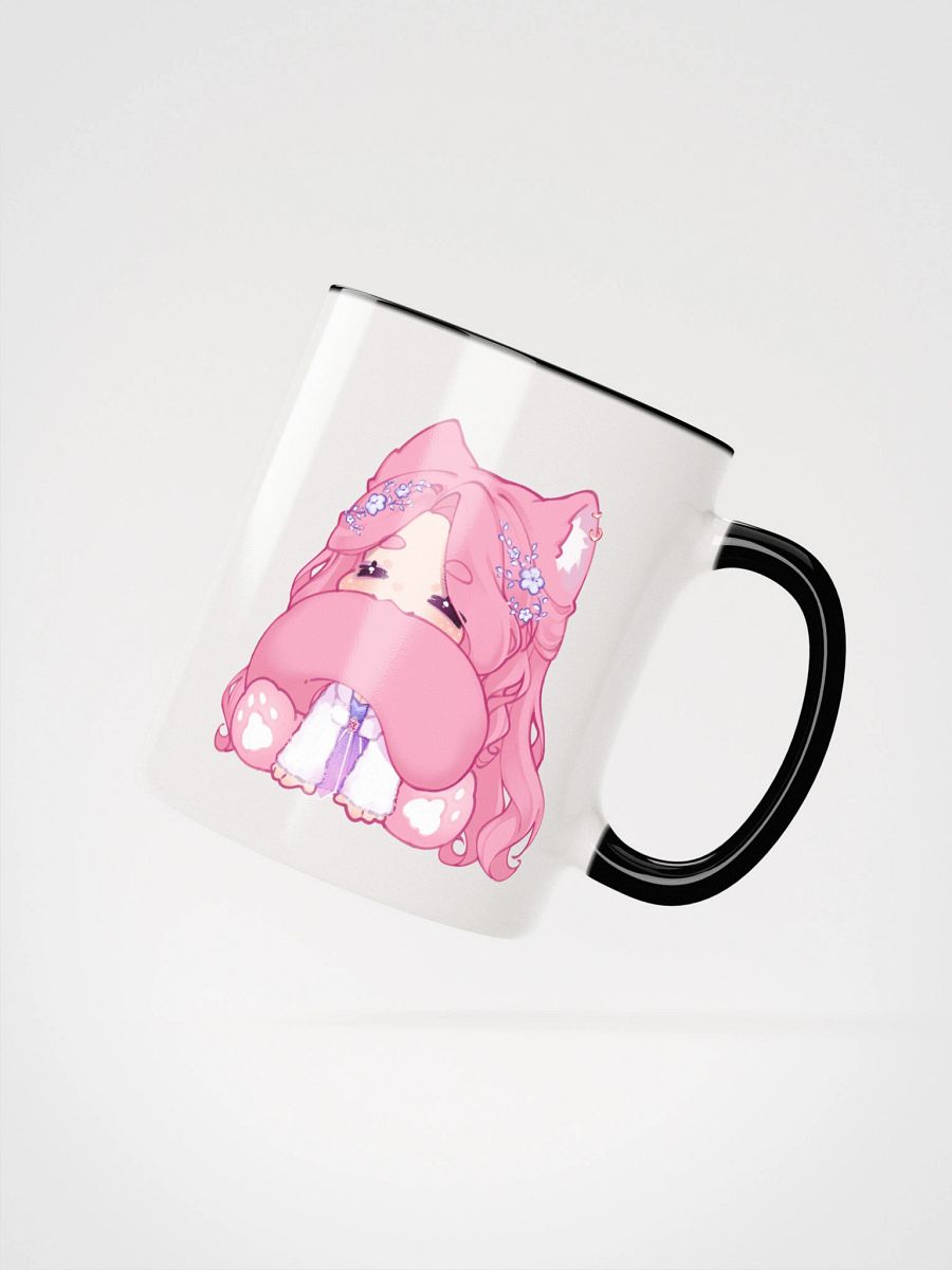 Nom Pink Cat Ceramic Mug product image (2)