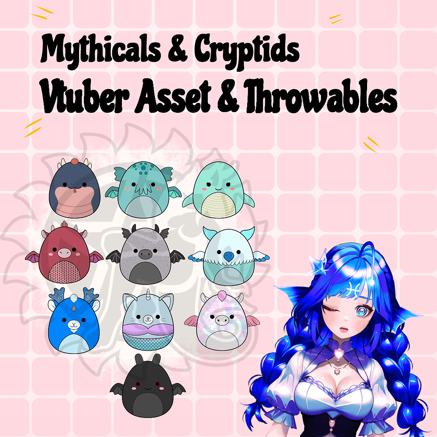 Mythical Cryptid Squishmallow Throwables product image (1)