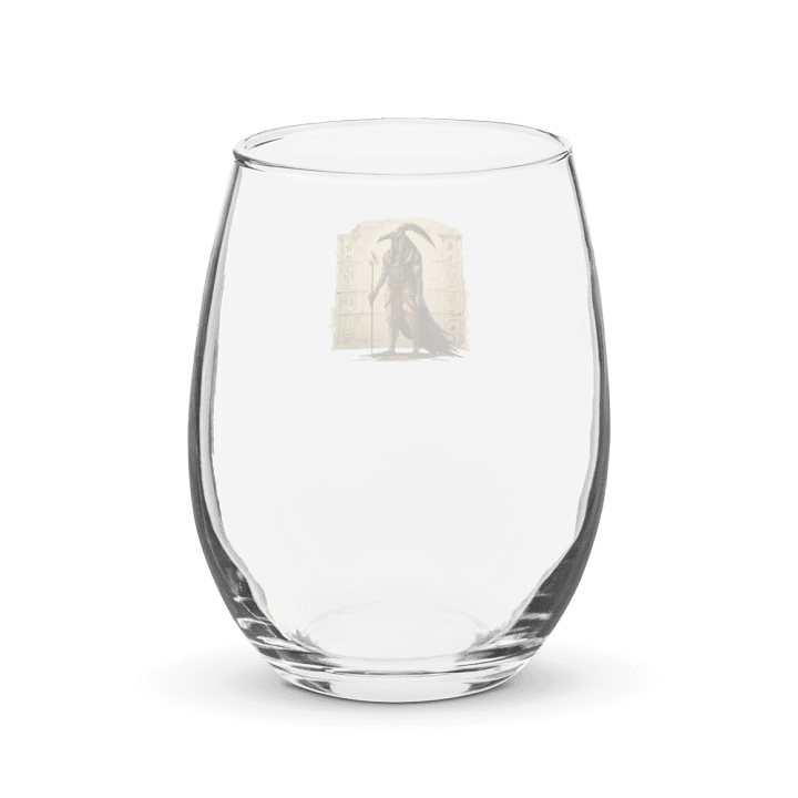 Thoth - The Egyptian God of Wisdom Stemless Water / Wine Glass product image (2)