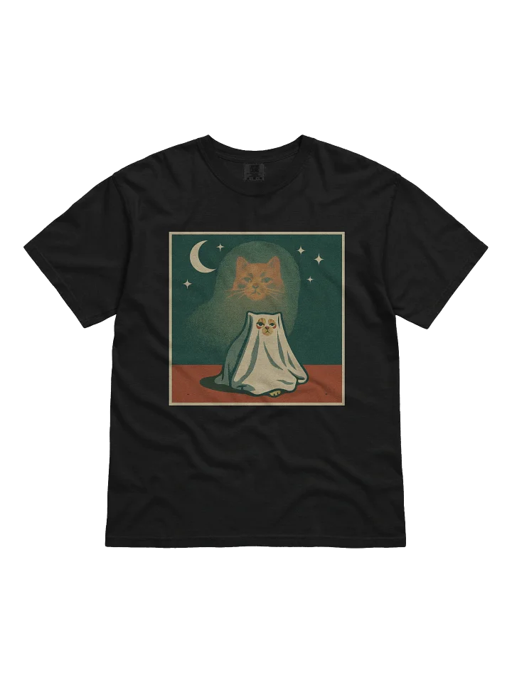 Ghost Cat Meme Funny Halloween Men Women Kids T-Shirt product image (6)