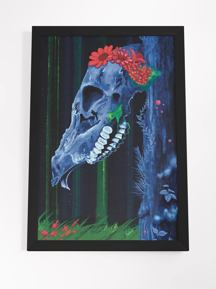 Carved by the Garden Cover Framed product image (7)