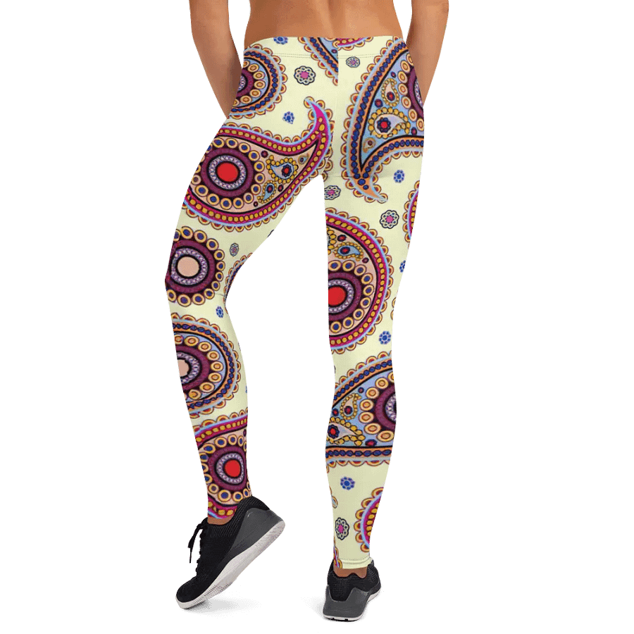 Vibrant Paisley Dreams Leggings product image (12)