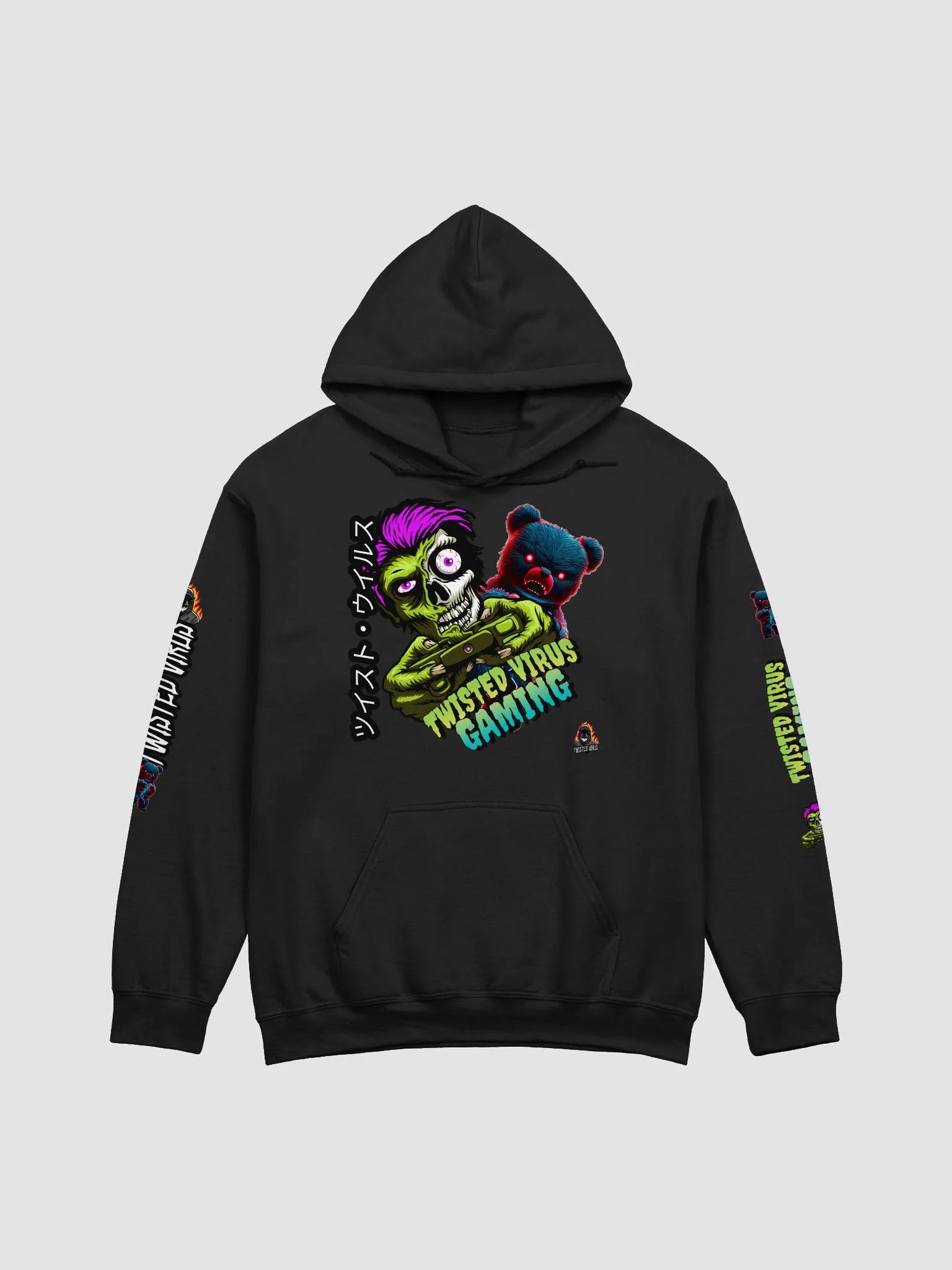 Twisted Virus Gaming: Teddy's Terror Hoodie product image (5)