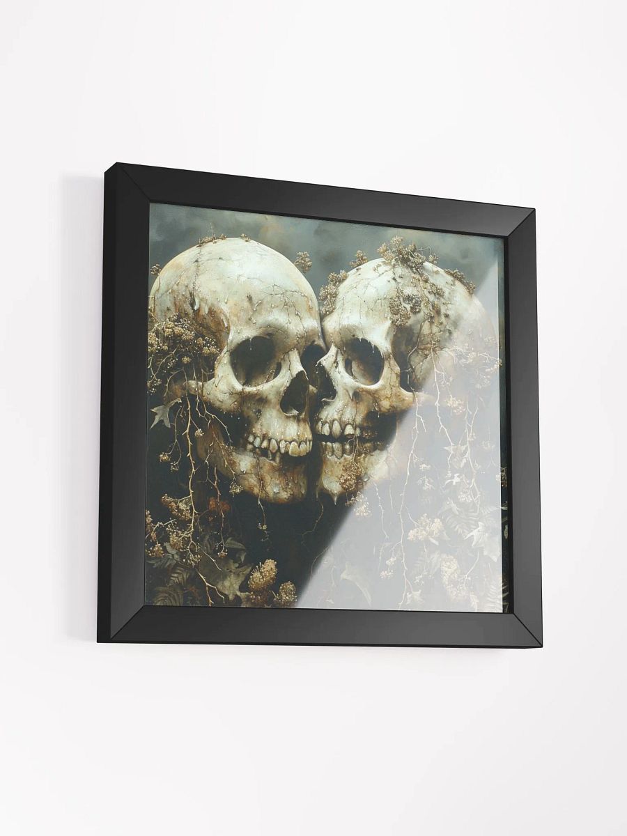 Decay Covered Skeleton Couple Creepy Wall Art product image (21)